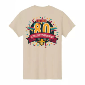 80 Jaar Scouting Zevenbergen – Shirt